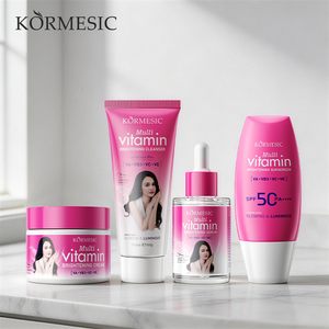 KORMESIC - Set de Cuidado Facial y Corporal Multivitamínico Iluminador de Marca Privada OEM, Crema Rejuvenecedora, Sérum, Productos Coreanos para el Cuidado de la Piel - Product Image 1