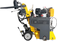 Machine de nettoyage automatique haute performance pour la suppression des marques routières thermoplastiques