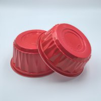Bol en plastique PP jetable, boîte à lunch avec couvercle, gobelets en plastique personnalisés, 600 ml/800 ml/1000 ml, conteneur d'emballage pour la restauration rapide à emporter