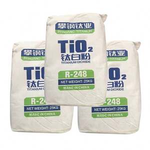 Polvo de pigmento de dióxido de titanio rutilo de alta pureza de grado industrial para pintura interior y revestimiento de goma - Product Image 1