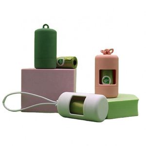 Support pour sacs à déjections canines, sacs à crottes de chien biodégradables en PE, rouleau continu épaissi, sacs de nettoyage Epi - Product Image 1