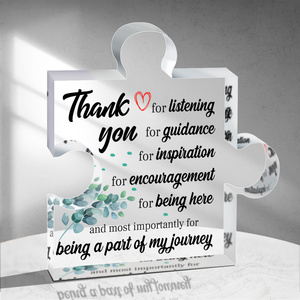 Plaque en acrylique Cadeau <span class=keywords><strong>de</strong></span> remerciement pour les amies Enseignantes Mères Collègues Patrons Leaders Mentors Guides Entraîneurs Mariages - Product Image 2