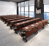 Tables pliantes personnalisées en usine pour salle de conférence Table de réunion pliable pour formation