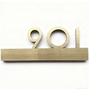 Luces para el hogar: Nueva placa electrónica <span class=keywords><strong>LED</strong></span> inteligente con pantalla táctil HFBH verificada, IP65, para hotel, con número de habitación - Product Image 6