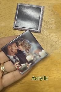 Máy làm nam châm hình vuông tự làm 63.5x63.5 2.5 inch, 50x50, nam châm dán ảnh, máy làm huy hiệu, bộ dụng cụ làm huy hiệu - Product Image 5