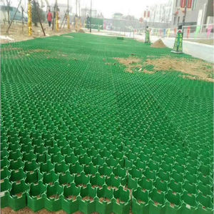 Benutzer definierte HDPE Honeycomb Einfahrt gitter Fire Exit Greening Grass Pflanz gitter für Parkplatz Benutzer definierte Gras fertiger für Gitter - Product Image 6
