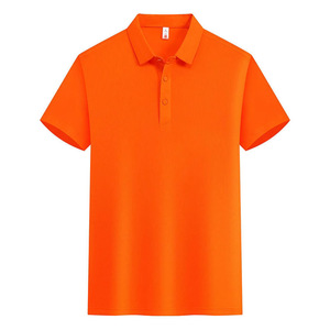 เสื้อโปโลแขนสั้นสีพื้น ระบายความชื้น สำหรับใส่ทุกวัน ผ้าโพลีเอสเตอร์ ยูนิเซ็กซ์ รับสกรีนโลโก้ - Product Image 2