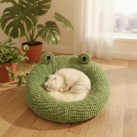 Lit pour chat toutes saisons le plus vendu, simple et élégant, lit pour animaux détachable, durable et facile à nettoyer, accessoires pour animaux de compagnie