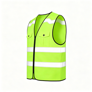 Chaleco de Seguridad con Logotipo Personalizado, Diseño con Tiras Reflectantes, Impermeable y Resistente al Desgaste, Ideal para Trabajo al Aire Libre - Product Image 2