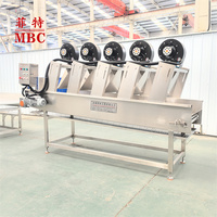Fruit En Groente Wasmachine Citrus Perzik Granaatappel Mango Avocado Ananas Reinigingsmachine En Lucht Drogen Machines