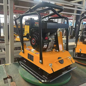 Compacteur de plaque de sol d'asphalte à essence 24KN C120P Compacteur vibrant le plus populaire avec composant de moteur central - Product Image 1