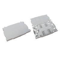 Plateau de cassette d'épissure de fusion de fibres optiques FTTH 24 cœurs pour fermeture d'épissure de fibres optiques ODF FOSC ou boîte de distribution de fibres
