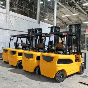 Montacargas Eléctrico de Cuatro Ruedas de Bajo Ruido con Baterías de Litio Dobles de 60V para Almacén Interior, Cumple con el Certificado CE - Product Image 5