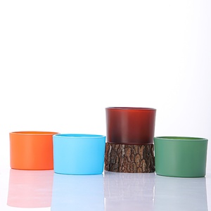 Gelas Lilin Warna-Warni Grosir, Wadah Lilin, Dekorasi Dalam Ruangan, Perayaan Liburan, Stoples Lilin - Product Image 4