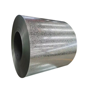 Suministro de fábrica DX53D + Z Z120 Z150 Z180 Z275 Bobina de acero prepintada de galvanización de lentejuela grande Bobina de acero recubierta de zinc - Product Image 1