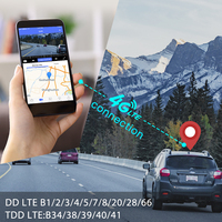 Enregistreur de conduite intelligent G2 2K HD 4G LTE avec GPS, détection intelligente du stationnement, SOS d'urgence et surveillance routière, caméra de tableau de bord avant et arrière avec IA