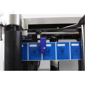 Semi-automatic Desktop Round Plastic Bottle Cans Sticker <b>Labeling</b> <b>Printing</b> <b>Machine</b> With Stainless Steel Housing - Product Image 6
