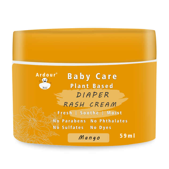 Mango Organic Diaper Balm Healing Nourishing Diaper Cream Gentle Safe