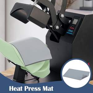4 hojas de presión de silicona de doble cara, alfombrilla de prensa de calor con corte para tapa HTV y transferencia de vinilo de camisetas, tamaños personalizados - Product Image 3