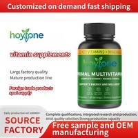Capsules de multivitamines Primal en marque privée OEM, 21 vitamines et minéraux essentiels pour la vitalité et le bien-être quotidiens des adultes, 30 unités