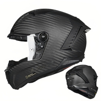 Casque de moto intégral LS2 FF805 THUNDER en fibre de carbone avec visière anti-buée, pour course automobile, nouveau modèle en mousse ABS