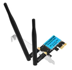 HIGI 1200Mbps Wireless PCI-e Adapter 802.11ac Wifi Wlan Card 2.4G/5GHz Desktop Wifi PCI Express Adapter For Win 7 8 10