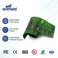 Fabricant personnalisé de circuits imprimés (PCBA) pour robots Antfield, pour l'électronique portable intelligente, assemblage de circuits imprimés flexibles (PCB) et de circuits imprimés flexibles à double couche (FPC)