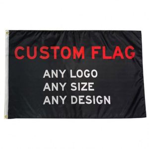 3x5ft 90x150cm High Quality Polyester Custom <b>Flags</b> Banners 100D Wholesale Cloth Pennants with Custom Logo - Product Image 2