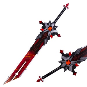 ดาบไม้ไผ่รูปป้ายหลุมศพหมาป่าของดิลัค จากเกม Genshin Impact - Product Image 1