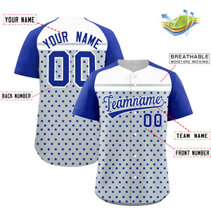 Maillot de baseball personnalisé à manches courtes, trois couleurs, imprimé All Star, 100 % polyester, grandes tailles pour adultes, uniforme d'équipe - Product Image 6