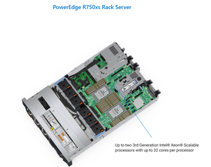 Chất lượng cao lưu trữ máy chủ r750xs 2U Rack máy chủ Xeon CPU máy tính máy chủ - Product Image 4