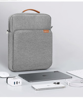 Bolso Oxford para Portátil de 11.5-13.3 Pulgadas, Maletín para Computadora Portátil con Correa para Hombro y Correa para Equipaje