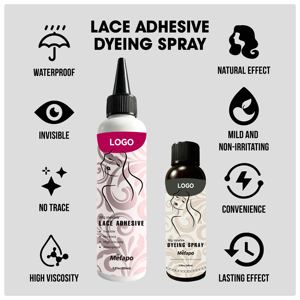 Colle Invisible pour Perruque en Dentelle, Imperméable, Fixation Forte, Adhésif Capillaire Sans Traces, Viscosité Sans Traces, 150ml, Logo Personnalisé OEM, Vente en Gros - Product Image 3
