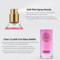 Groothandel Luxe 30ml Mini Parfum Cologne Spray voor Vrouwen met Zoete Citrus Rode Fruit Musk Langdurige Geur