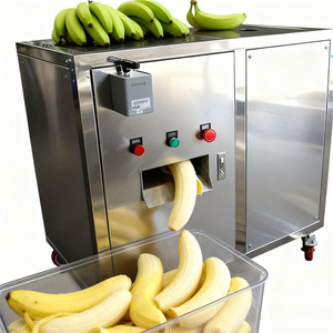 Machine à peler les bananes vertes automatique à grande vitesse, en acier inoxydable, prix commercial - Product Image 1