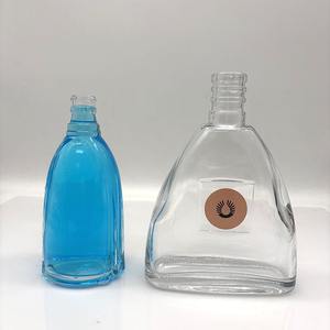 Botella de Vidrio Personalizable de 480 ml Reutilizable con Franjas Laterales, de Grado Alimenticio, para Jugo, Cerveza, Vino, Bebidas, Café Frío - Product Image 2