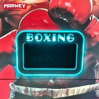Marwey Supplier Meilleure vente Machine d'arcade de boxe à monnayeur de haute qualité pour parcs d'attractions, modèle Boxing King, machines d'exercice