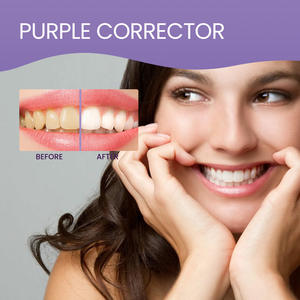 Pó Clareador de Dentes Roxo Eficaz, Mousse de Carvão para Limpeza Profunda de Tártaro Oral, Clareamento da Dentina, Cuidado Delicado com a Boca 60ml para Uso Doméstico - Product Image 2