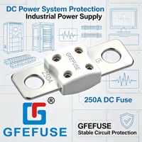 Fusible à cartouche automobile GFEFUSE Bolt 100V-150V DC 100A-800A, terminal en alliage de cuivre, boîtier thermoplastique, série ANL/B150SF39