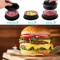 Presse à boulettes de viande 3 en 1 antiadhésive, pour Hamburger, moule à boulettes, outil essentiel pour faire des boulettes pour les hamburgers farcis