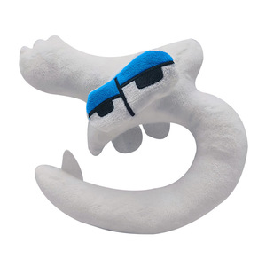 Boneka lembut 10 buah Set nomor, boneka mainan angka phabaet Lore 1 2 Digit mewah - Product Image 5