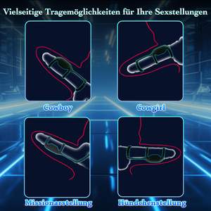 LetRock großer Hund Sexspielzeug vibrierender Hund <span class=keywords><strong>Ring</strong></span> männlich Hodenring Vibrator Masturbator Sexspielzeug für Männer - Product Image 3