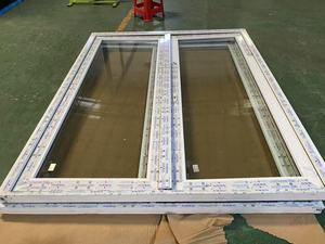 Porta a Battente in PVC con Doppio Vetro Temperato Low-E e <span class=keywords><strong>Design</strong></span> Grafico per Eccellente Efficienza Energetica - Product Image 4