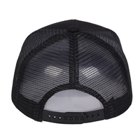 Gorra de Béisbol Unisex de 6 Paneles con Visera Plana, Malla, Estilo Hip-Hop, Letras Bordadas, Patrón Ajustable, Logotipo Bordado Personalizado