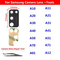 Аксессуары для мобильного телефона задняя крышка объектива камеры с клейким веществом для объектива задней камеры Samsung Galaxy