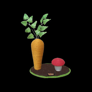 Pet toy <b>cat</b> <b>scratching</b> post, upright sisal and carrot <b>cat</b> climbing frame, <b>cat</b> <b>scratching</b> <b>board</b>, <b>cat</b> entertainment and <b>cat</b> - Product Image 5
