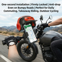 Support de téléphone portable étanche pour casque, idéal pour la navigation sur moto et véhicule électrique, et la livraison à domicile en vélo - Vente en gros B2B
