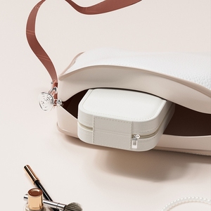 Thời Trang Mới Tùy Chỉnh Mỹ Phẩm Du Lịch Giữ Đồ Trang Sức Trường Hợp Trang Điểm Túi Du Lịch Trang Điểm Tổ Chức Hộp LED Ánh Sáng Gương - Product Image 2