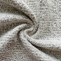 Tissu d'ameublement en lin de haute qualité, tissu en coton pour canapé, pour collection haut de gamme italienne