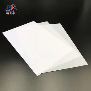 China professional supplier non-lamination printable plastic white pvc card sheet
